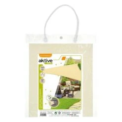 Aktive Garden Uv50 Store Triangulaire Couleur Crème -Magasin De Plein Air aktive garden uv50 store triangulaire couleur creme 3