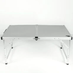 AKTIVE - Table De Camping Pliante, Réglable En 2 Hauteurs, 90x60x40/70 Cm, Gris -Magasin De Plein Air aktive table de camping pliante reglable en 2 hauteurs 90x60x4070 cm gris 6