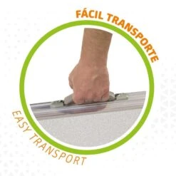 AKTIVE - Table Pliante Avec 2 Tabourets Et Poignée De Transpor, Gris 6 AKTIVE - Table Pliante Avec 2 Tabourets Et Poignée De Transpor, Gris -Magasin De Plein Air aktive table pliante avec 2 tabourets et poignee de transpor gris 2