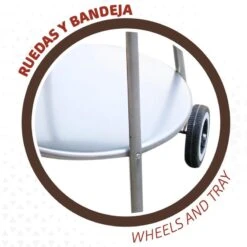 Barbecue Portable Rond 4 Hauteurs Aktive -Magasin De Plein Air barbecue portable rond 4 hauteurs aktive 4