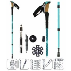 ELEMENTERRE Bâton De Randonnée Long Grip Liège Élémenterre Tramp