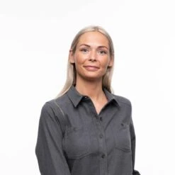 Bergans Of Norway Tovdal - Chemise De Marche Pour Femmes - Gris Foncé -Magasin De Plein Air bergans of norway tovdal chemise de marche pour femmes gris fonce 2