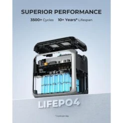 BLUETTI AC200P Générateur Solaire 2000Wh/2000W Pour Camping-car, Maison -Magasin De Plein Air bluetti ac200p generateur solaire 2000wh2000w pour camping car maison 4