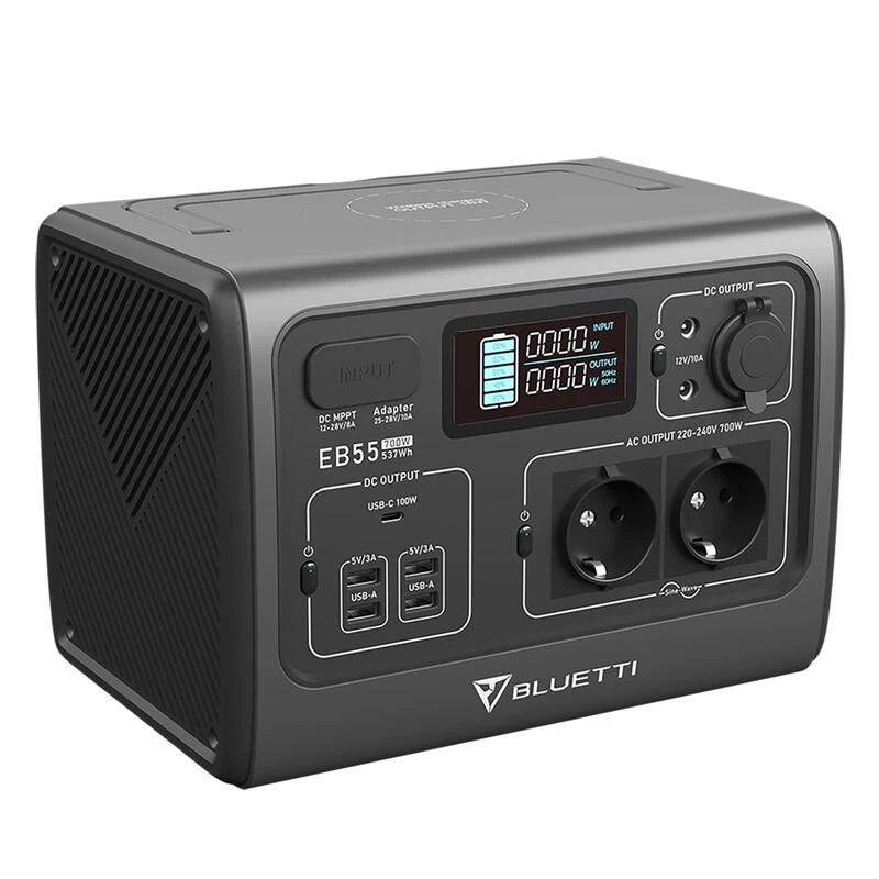 BLUETTI Générateur Solaire EB55 Avec Panneau Solaire PV200 3 BLUETTI Générateur Solaire EB55 Avec Panneau Solaire PV200 – Image 3