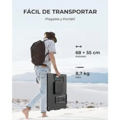 BLUETTI Panneau Solaire MP200 Pour Camping, Jardin, Voyage -Magasin De Plein Air bluetti panneau solaire mp200 pour camping jardin voyage 3