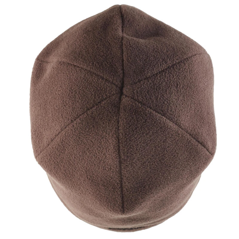 BONNET CHASSE CHAUD REVERSIBLE MOUTONNE VERT 500 6 BONNET CHASSE CHAUD REVERSIBLE MOUTONNE VERT 500 – Image 6