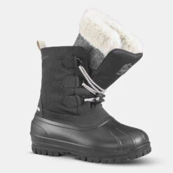 Quechua BOTTES DE NEIGE CHAUDES ET IMPERMEABLES DE RANDONNEE - SH900 - ENFANT 30 AU 38 -Magasin De Plein Air bottes de neige chaudes et impermeables de randonnee sh900 enfant 30 au 38 2