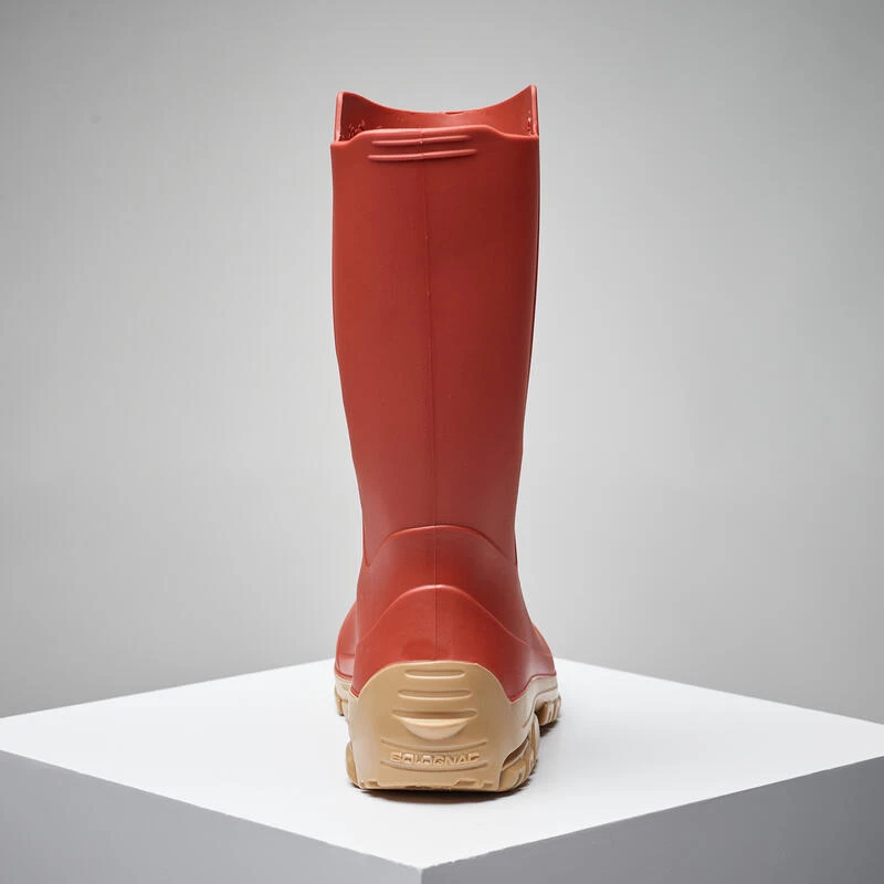 BOTTILLONS BRIQUES LEGER PVC 100 FEMME 4 BOTTILLONS BRIQUES LEGER PVC 100 FEMME – Image 4