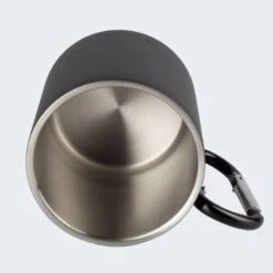Camping Tasse Isotherme Mousqueton, Assiette Plate Et Couverts Set | Acier Inox -Magasin De Plein Air camping tasse isotherme mousqueton assiette plate et couverts set acier inox 4