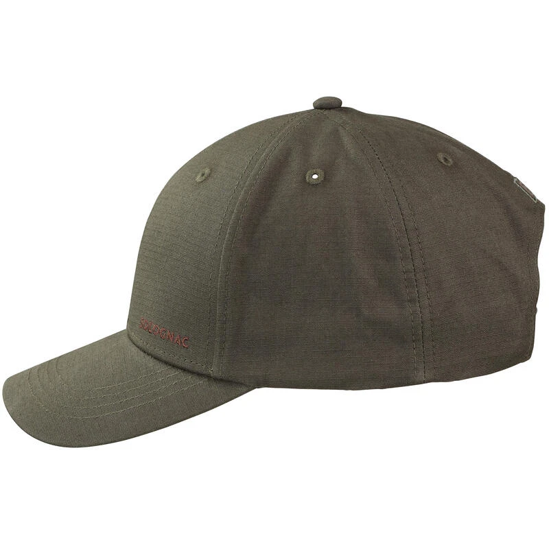 Casquette Chasse 500 Résistante Verte Foncée 5 Casquette Chasse 500 Résistante Verte Foncée – Image 5