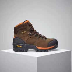 CHAUSSURES CHASSE IMPERMÉABLES AIGLE ALTAVI GORE-TEX VIBRAM MARRON -Magasin De Plein Air chaussures chasse impermeables aigle altavi gore tex vibram marron 3