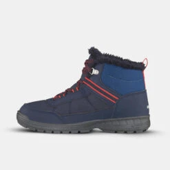 Quechua Chaussures Chaudes Et Imperméables De Randonnée SH100 Lacet - Enfant 35-38 -Magasin De Plein Air chaussures chaudes et impermeables de randonnee sh100 lacet enfant 35 38 2