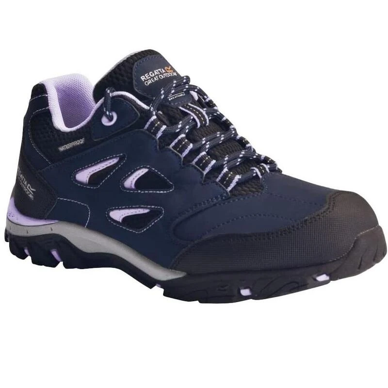 Regatta Chaussures De Randonnée HOLCOMBE Unisexe (Bleu Marine/lilas) 1 Regatta Chaussures De Randonnée HOLCOMBE Unisexe (Bleu Marine/lilas)