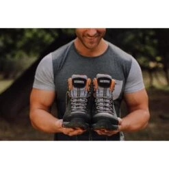 Chaussures De Randonnée PM026 Pour Hommes Imperméables Avec Membrane Et Daim -Magasin De Plein Air chaussures de randonnee pm026 pour hommes impermeables avec membrane et daim 5