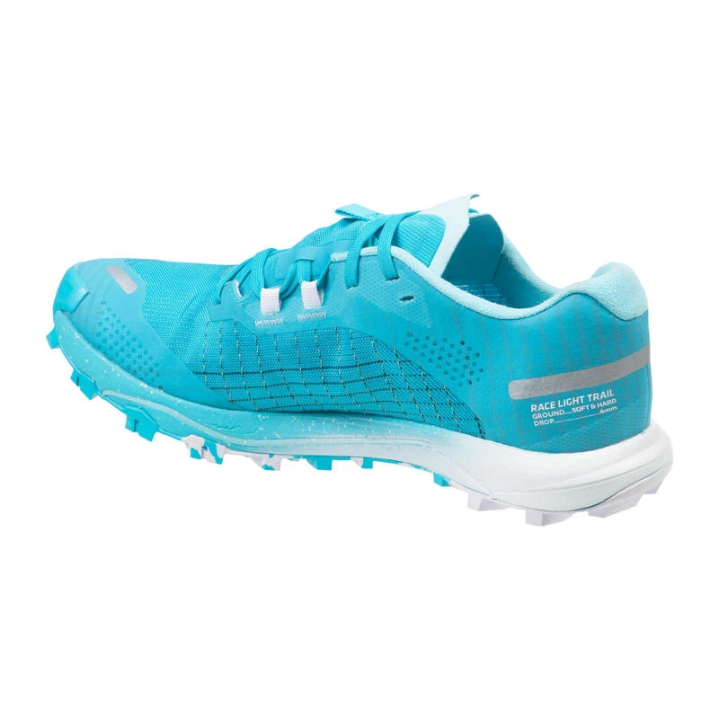 Chaussures De Trail Running Pour Femme Race Light Bleu Ciel Et Blanc 6 Chaussures De Trail Running Pour Femme Race Light Bleu Ciel Et Blanc – Image 6