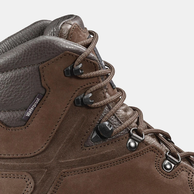 CHAUSSURES TREKKING CUIR IMPERMÉABLES - MT500 - HOMME HAUTE 5 CHAUSSURES TREKKING CUIR IMPERMÉABLES - MT500 - HOMME HAUTE – Image 5