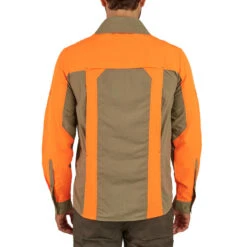 Chemise Manches Longues Légère Et Respirante Chasse 520 Verte Et Fluo 15 Chemise Manches Longues Légère Et Respirante Chasse 520 Verte Et Fluo -Magasin De Plein Air chemise manches longues legere et respirante chasse 520 verte et fluo 5