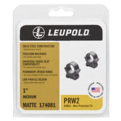 COLLIERS LUNETTE LEUPOLD PRW2 25.4mm -Magasin De Plein Air colliers lunette leupold prw2 254mm 3
