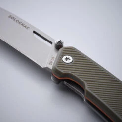 Couteau Chasse Pliant 7,5cm GRIP V2 KAKI Axis 75 -Magasin De Plein Air couteau chasse pliant 75cm grip v2 kaki axis 75 3