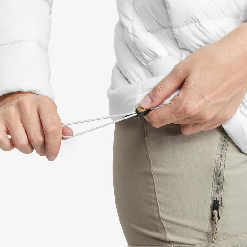 Doudoune à Capuche En Duvet De Trek Montagne - MT500 -10 °C - Femme 6 Doudoune à Capuche En Duvet De Trek Montagne - MT500 -10 °C - Femme – Image 6