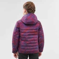 Quechua Doudoune De Randonnée Enfant MH500 Violet Print 7- 15 Ans 9 Quechua Doudoune De Randonnée Enfant MH500 Violet Print 7- 15 Ans -Magasin De Plein Air doudoune de randonnee enfant mh500 violet print 7 15 ans 3