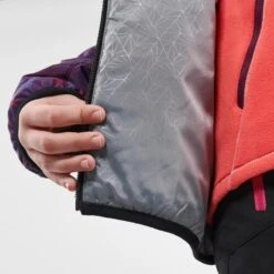 Quechua Doudoune De Randonnée Enfant MH500 Violet Print 7- 15 Ans 10 Quechua Doudoune De Randonnée Enfant MH500 Violet Print 7- 15 Ans -Magasin De Plein Air doudoune de randonnee enfant mh500 violet print 7 15 ans 4