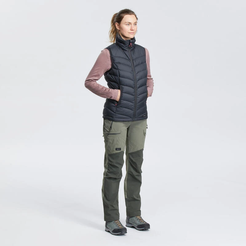 Doudoune Sans Manches En Duvet De Trek Montagne - MT500 - Femme 2 Doudoune Sans Manches En Duvet De Trek Montagne - MT500 - Femme – Image 2