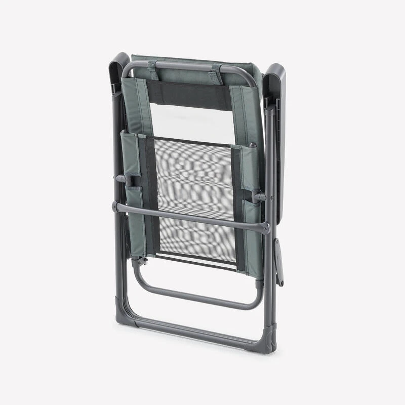 Quechua FAUTEUIL PLIANT CONFORTABLE POUR LE CAMPING - INCLINABLE - ACIER 2 Quechua FAUTEUIL PLIANT CONFORTABLE POUR LE CAMPING - INCLINABLE - ACIER – Image 2