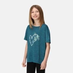 Regatta Findley Enfant Randonnée T-shirt à Imprimé Graphique -Magasin De Plein Air findley enfant randonnee t shirt a imprime graphique 3