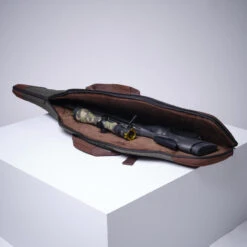 FOURREAU CHASSE CARABINE 500 BATTUE VERT 122 Cm (dimensions Intérieures) -Magasin De Plein Air fourreau chasse carabine 500 battue vert 122 cm dimensions interieures 3