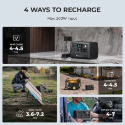 Générateur Solaire BLUETTI EB70 716Wh 10 Générateur Solaire BLUETTI EB70 716Wh -Magasin De Plein Air generateur solaire bluetti eb70 716wh 3