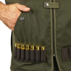 Gilet Chasse Léger Homme - 100 Vert -Magasin De Plein Air gilet chasse leger homme 100 vert 7