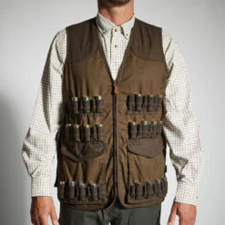 Gilet Chasse Savane Maxi Tubes Vert -Magasin De Plein Air gilet chasse savane maxi tubes vert 2