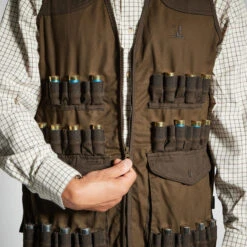 Gilet Chasse Savane Maxi Tubes Vert -Magasin De Plein Air gilet chasse savane maxi tubes vert 3