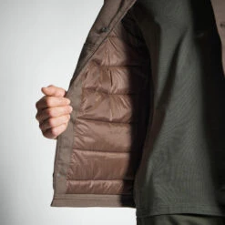GILET RESISTANT 500 MARRON -Magasin De Plein Air gilet resistant 500 marron 2