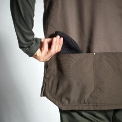 GILET RESISTANT 500 MARRON -Magasin De Plein Air gilet resistant 500 marron 4