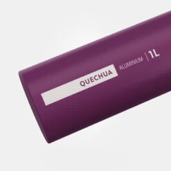 Quechua Gourde Alu 1L Avec Bouchon à Ouverture Rapide Pour La Randonnée - Violet -Magasin De Plein Air gourde alu 1l avec bouchon a ouverture rapide pour la randonnee violet 2