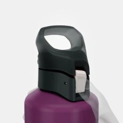 Quechua Gourde Alu 1L Avec Bouchon à Ouverture Rapide Pour La Randonnée - Violet -Magasin De Plein Air gourde alu 1l avec bouchon a ouverture rapide pour la randonnee violet 5