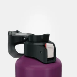 Quechua Gourde Alu 1L Avec Bouchon à Ouverture Rapide Pour La Randonnée - Violet -Magasin De Plein Air gourde alu 1l avec bouchon a ouverture rapide pour la randonnee violet 6