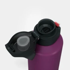 Quechua Gourde Alu 1L Avec Bouchon à Ouverture Rapide Pour La Randonnée - Violet -Magasin De Plein Air gourde alu 1l avec bouchon a ouverture rapide pour la randonnee violet 7