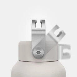 Quechua Gourde Inox 0,6L Avec Bouchon à Vis Pour La Randonnée - Blanc -Magasin De Plein Air gourde inox 06l avec bouchon a vis pour la randonnee blanc 4