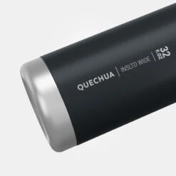 Quechua Gourde MH100 Isotherme (inox Double Paroi à Vide D'air) 0,95L Large Ouverture -Magasin De Plein Air gourde mh100 isotherme inox double paroi a vide dair 095l large ouverture 2