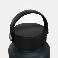 Quechua Gourde MH100 Isotherme (inox Double Paroi à Vide D'air) 0,95L Large Ouverture -Magasin De Plein Air gourde mh100 isotherme inox double paroi a vide dair 095l large ouverture 3