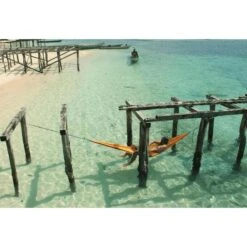 TICKET TO THE MOON Hamac TTTM Compact Jaune Foncé -Magasin De Plein Air hamac tttm compact jaune fonce 3