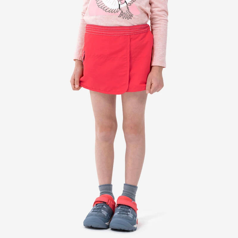 Quechua Jupe Short De Randonnée - MH100 KID Rose Corail -enfant 2-6 Ans 4 Quechua Jupe Short De Randonnée - MH100 KID Rose Corail -enfant 2-6 Ans – Image 4