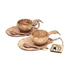 Kupilka Boîte-cadeau-Tasse, Cuillère Et Assiette-Original (Marron) -Magasin De Plein Air kupilka boite cadeau tasse cuillere et assiette original marron 3