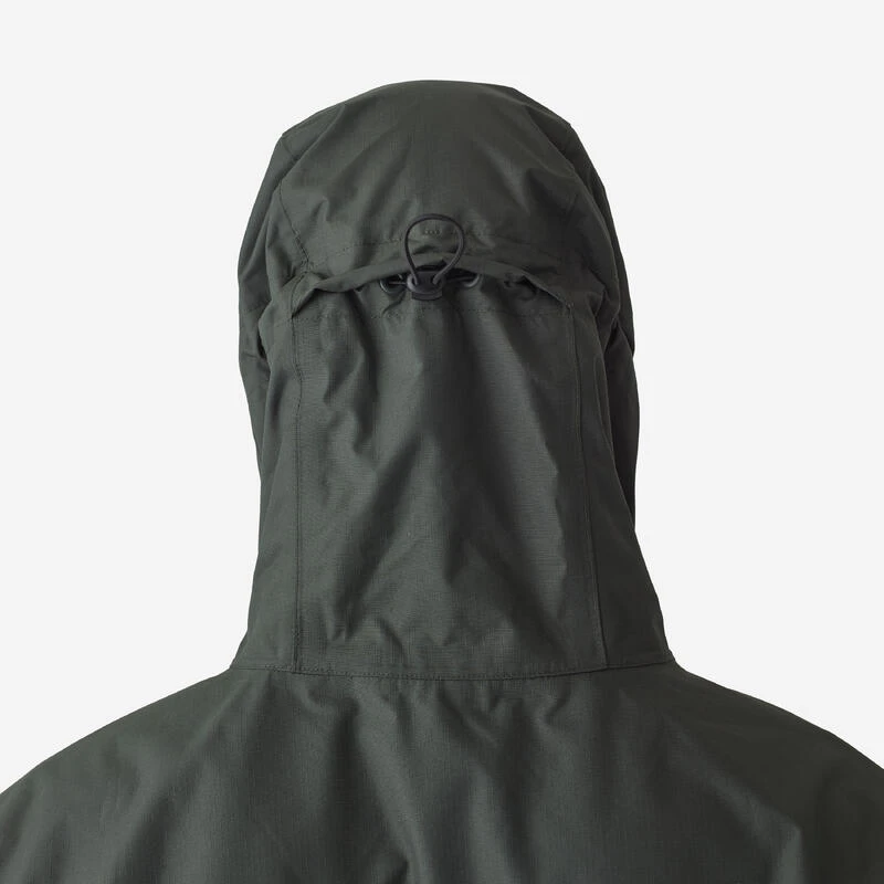 Manteau Long Chasse Imperméable 500 Vert 9 Manteau Long Chasse Imperméable 500 Vert – Image 9