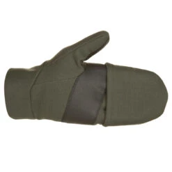 Mitaine Chasse Softshell - 500 Vert -Magasin De Plein Air mitaine chasse softshell 500 vert 5