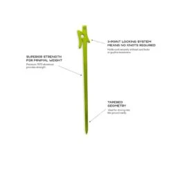 Nemo Equipment Airpin Tent Pegs - 4 Pièces -Magasin De Plein Air nemo equipment airpin tent pegs 4 pieces 4