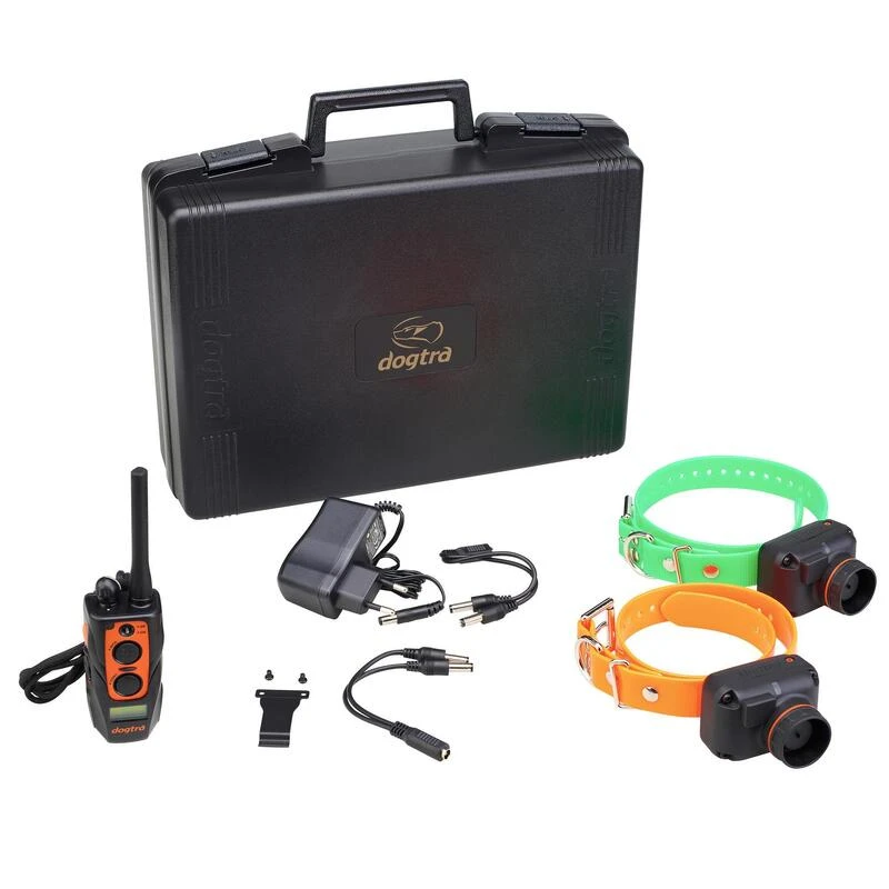 PACK 2 COLLIERS + TÉLÉCOMMANDE DE DRESSAGE ET REPÉRAGE POUR CHIEN DOGTRA 2600T&B 2 PACK 2 COLLIERS + TÉLÉCOMMANDE DE DRESSAGE ET REPÉRAGE POUR CHIEN DOGTRA 2600T&B – Image 2